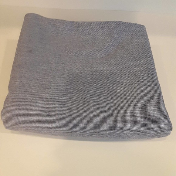 KAF/ Home Rectangular Tablecloth Denim Tone Note - Picture 2 of 8